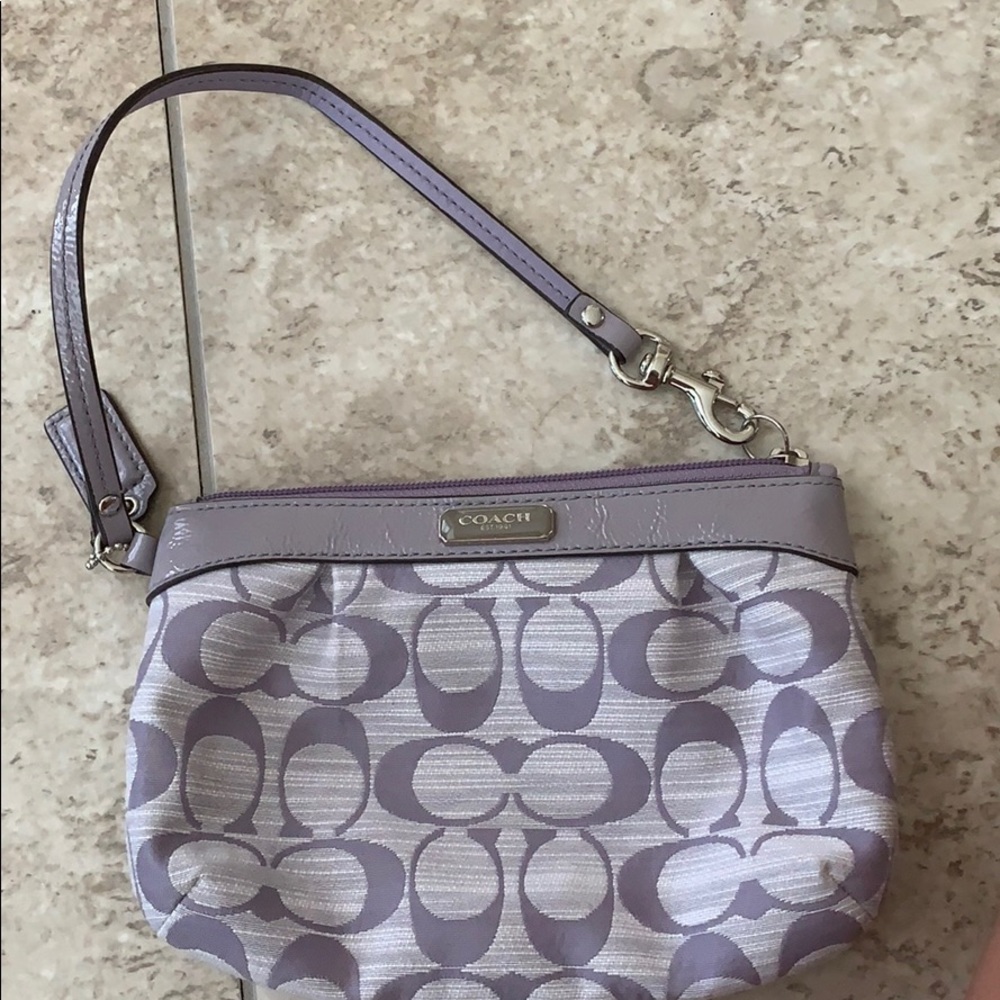 Coach wristlet
